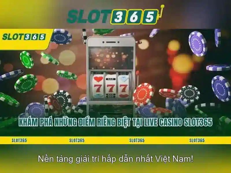 Các trò chơi có trên Slot365