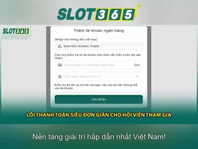 Slot365 – Nền tảng máy xèng trực tuyến đáng tin cậy